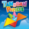 Kids Doodle Jigsaw Puzzles: Tangram Halloween, Math & IQ Learning Activities for Girls and Boys