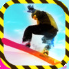 Crazy Tracks Snowboard - Free Slalom Slope Snowboarding Game