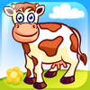 Funny Farm - The free animal activity puzzle for kids and toddlers