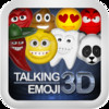 Talking 3D Emoji 2 - Cool Funny Emoticons for your iPhone