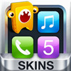 Icon Skins and Shelves for iPhone 5