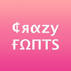 Crazy Fonts - Fun Looking Special Text Fonts