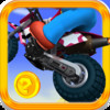 Real Flying Racing Rider Hero Plus - The Most Wanted Bike, Moto, Car, Truck Hill Road Multiplayer Race Run Game