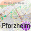 Pforzheim Street Map.