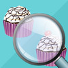 Find the Differences - Sweet Candy Shop & Cupcakes Birthday Deserts Photo Difference Edition Free Game for Kids