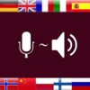 Voice Translator with speech recognition - Does translate, understand and speak 24 languages like spanish, english, russian, french or german - Dicate and hear the app read its translation to study or exchange with foreign speakers like an interpreter