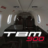 TBM 900 Interior