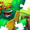 Action puzzle for teenage mutant ninja turtles
