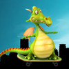 Dragon On a Skateboard!
