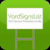 Yard Signs List