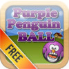 Purple Penguin Ball HD