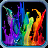 Splish Splash Color Backgrounds for iPhone 4S/iPad
