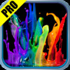 Splish Splash Color Backgrounds Pro for iPhone 4S/iPad