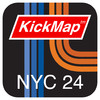 NYC Subway 24-Hour KickMap for iPad