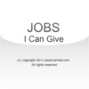Jobs I Can Give