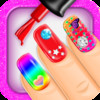 Aaah! Make my nails beautiful! FREE- super fun beauty salon game for girls