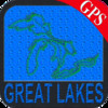 US Great Lakes nautical chart GPS