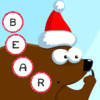 ABC Christmas games for children: Train your spell-ing skills with Xmas animals of the forest!
