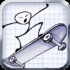 Skateboarding Stickman Pro