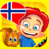 Norwegian for Kids: play, learn and discover the world - children learn a language through play activities: fun quizzes, flash card games and puzzles
