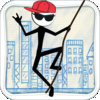 Stick-man Swing Adventure: Tight Rope And Fly Pro