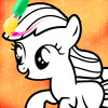 Pony Coloring Fun Pro for Little Toddlers, Preschool and Kindergarten Kids