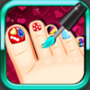 Awesome Kids Princess Nail Spa Salon - Free Makeover Games for Girls