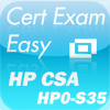CertExam:HP CSA:HP0-S35