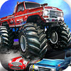 Monster Truck Car Crusher (  Realistic 3D Offroad track and Lorry Parking 'Driving Test' Free Racing Simulator Game )