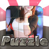 Asia hot girl puzzle party