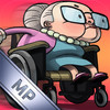 Getaway Granny - Multiplayer Angry Racing Gran Skateboard Run Edition