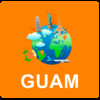 Guam Off Vector Map - Vector World