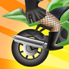 Angry Ninja Girl Rider - Hot new motorbike racing game