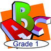 Language Arts Grade 1 - a game to learn and practice vocabulary, letters, spelling and more