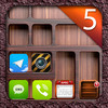App Shelves & Icon Skins for iPhone 5