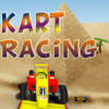 Kart Racing 3D - Best Desert Car Racer Chaser Action Game