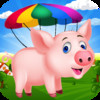 Parachute Pig - Fun Gliding Adventure!