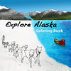 Explore Alaska Coloring Book