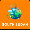 South Sudan Off Vector Map - Vector World