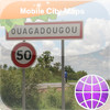 Ouagadougou Street Map.