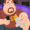 Super Dad - Baby Care Game