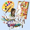 Drawing and Painting Pad.Kid Drawing Pad.Kid Painting Pad