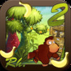 Banana Monkey Jungle Run Game 2 - Gorilla Kong Lite