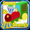 Train Games For Kids: Locomotive Sounds, Animal & Dinosaur Matching & Fun Railroad Puzzle - CuteToddler & Preschool Activites