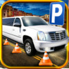 3D Limo Parking Simulator - Real Limousine and Monster Car Driving Test Racing Games Free