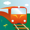 100 Trains - picture book for small kids