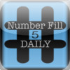 Number Fill Daily Crossword Fill-in Puzzle 2012
