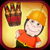 Fatty Boy Beer Bottle Bonanza - Construction Site Puzzle Arcade Game FREE By Animal Clown