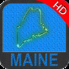 Maine nautical chart HD: marine & lake gps waypoint, route and track for boating cruising fishing yachting sailing diving
