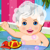 Cute Baby Bathing 2